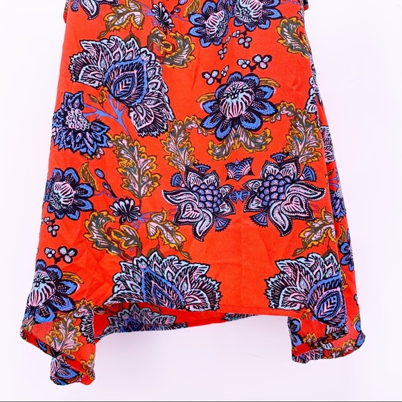 Collective Concepts Floral Tank Top Blouse Size Petite Small - Picture 3 of 6